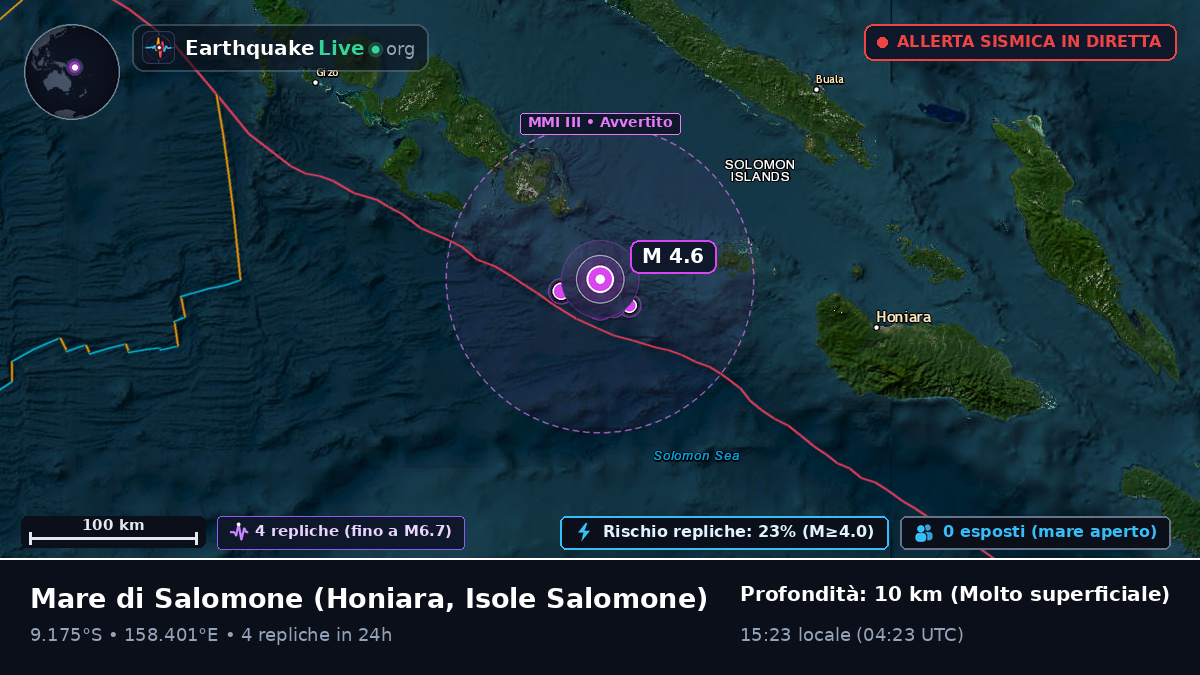 Mare di Salomone (Isole Salomone)