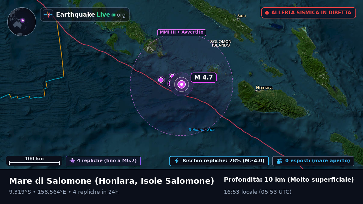 Mare di Salomone (Isole Salomone)
