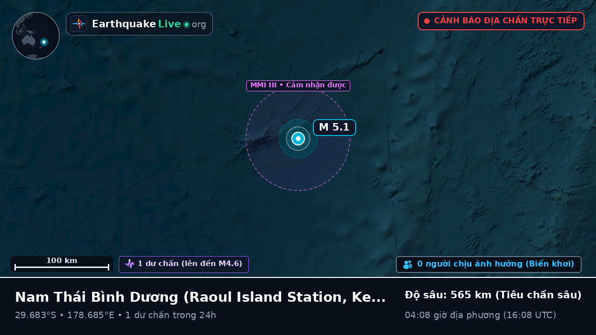 Nam Thái Bình Dương (Kermadec Islands)