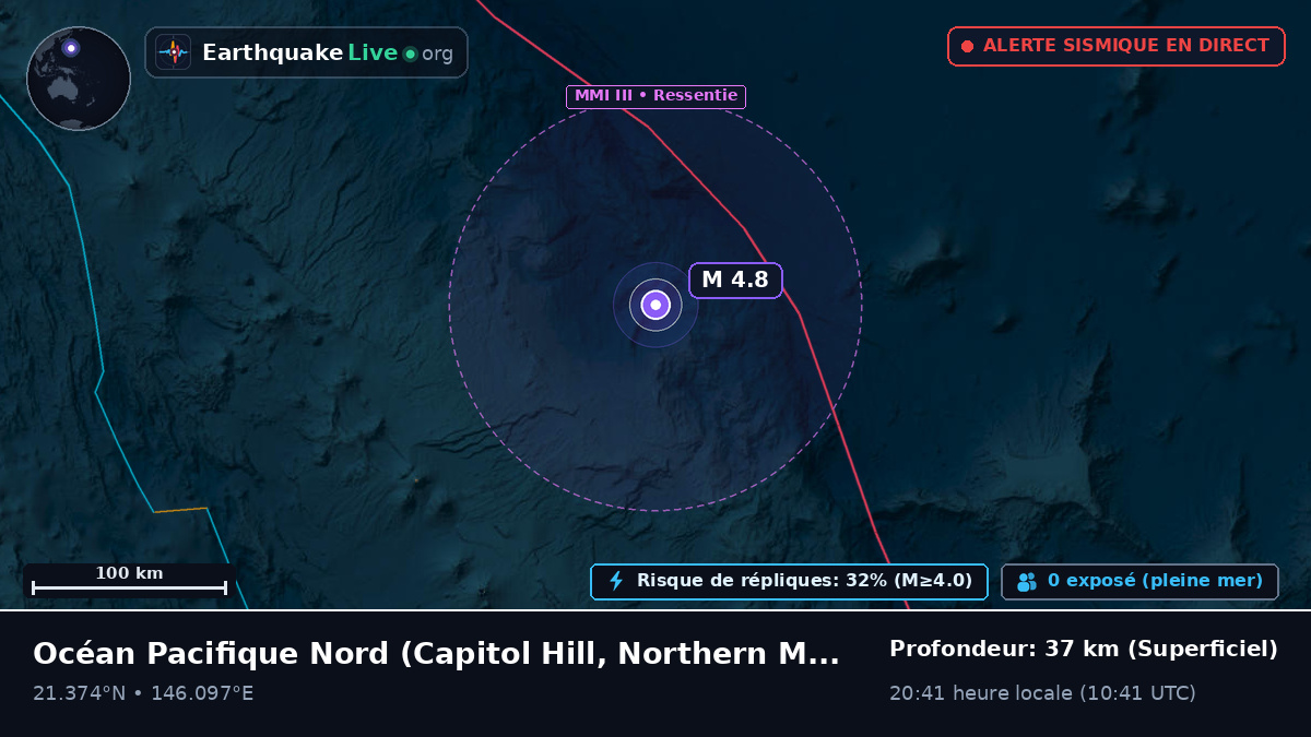 Océan Pacifique Nord (Northern Mariana Islands)