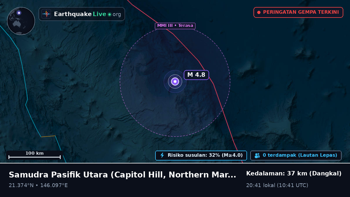 Samudra Pasifik Utara (Northern Mariana Islands)
