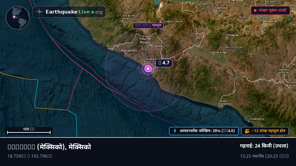 Tecoman, Colima, मेक्सिको