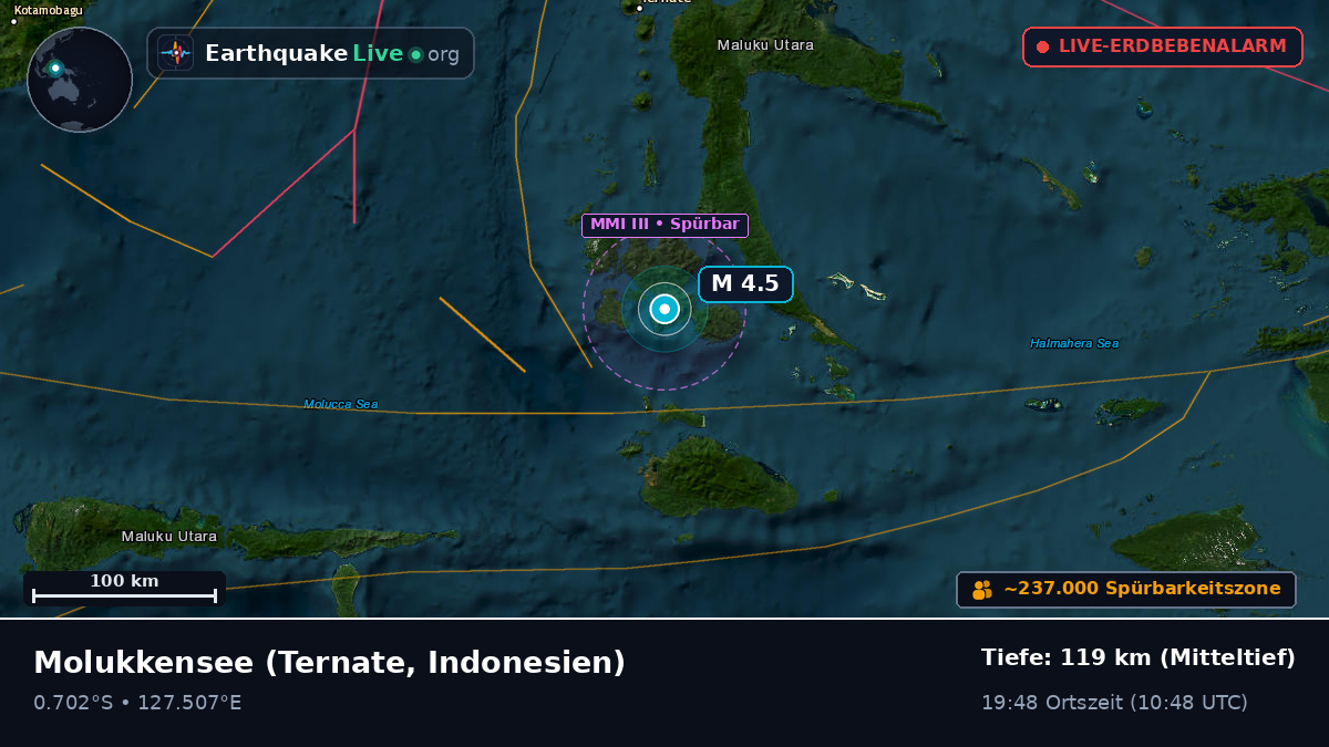 Molukkensee (Indonesien)