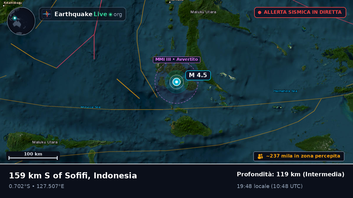 Mare delle Molucche (Indonesia)