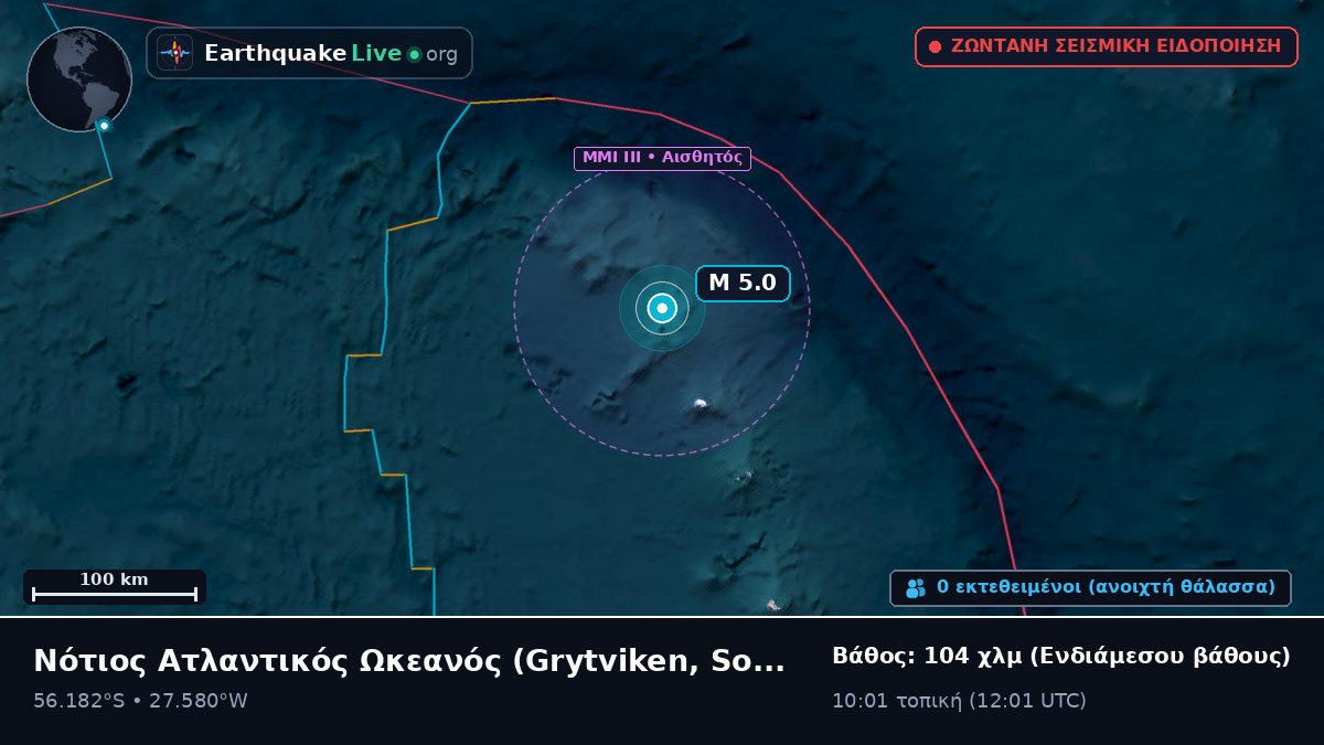 Νότιος Ατλαντικός Ωκεανός (South Georgia and the Islands)