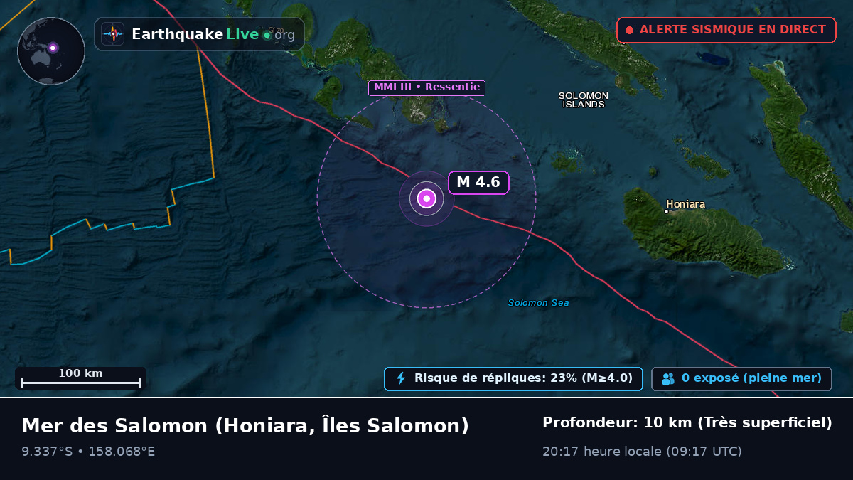 Mer des Salomon (Îles Salomon)