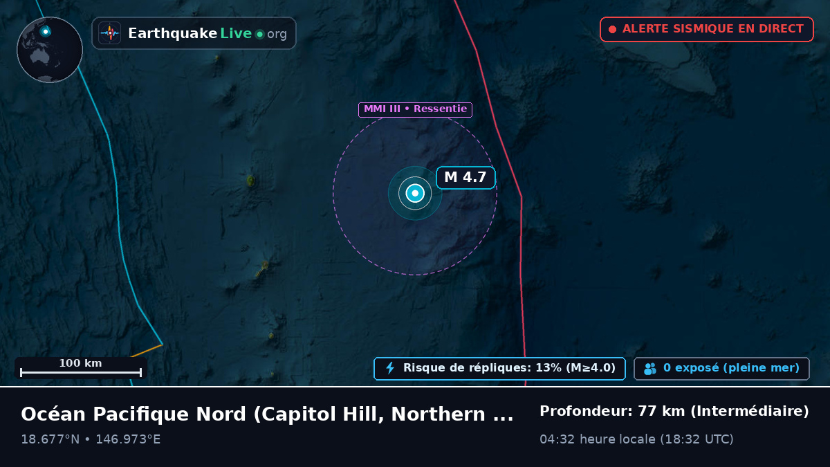 Océan Pacifique Nord (Northern Mariana Islands)