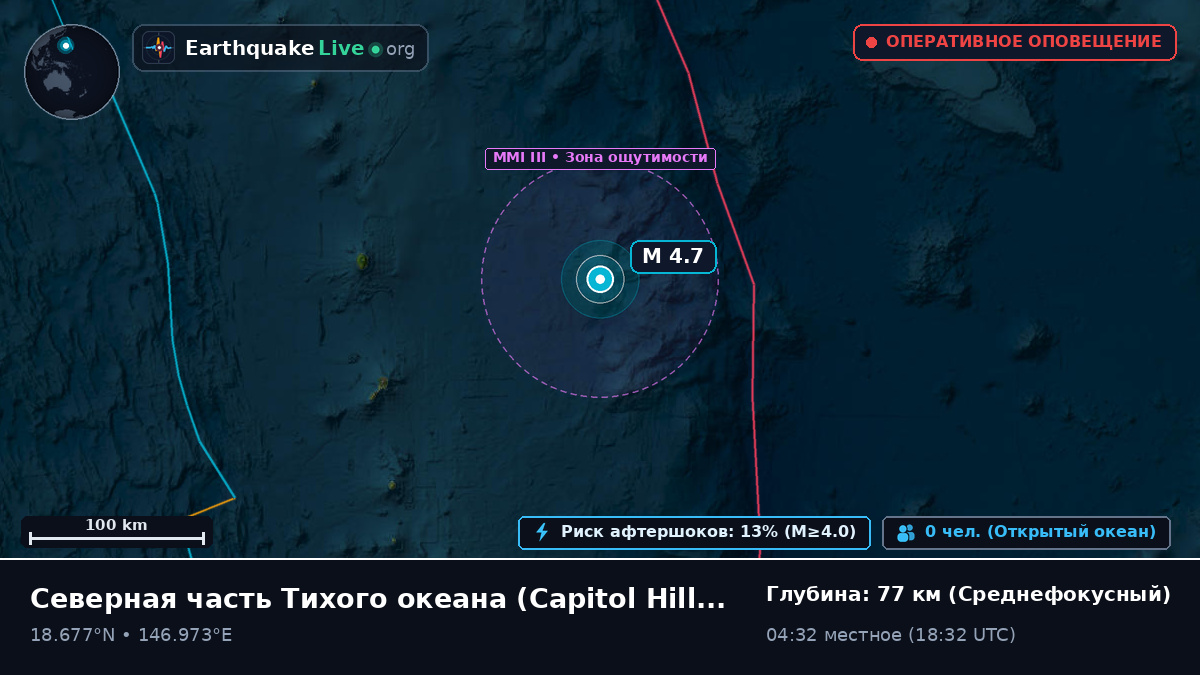 Северная часть Тихого океана (Northern Mariana Islands)