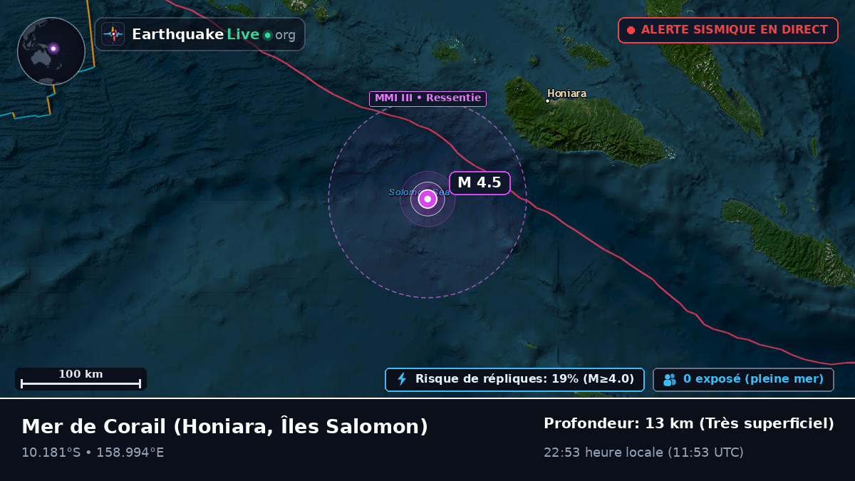 Mer de Corail (Îles Salomon)