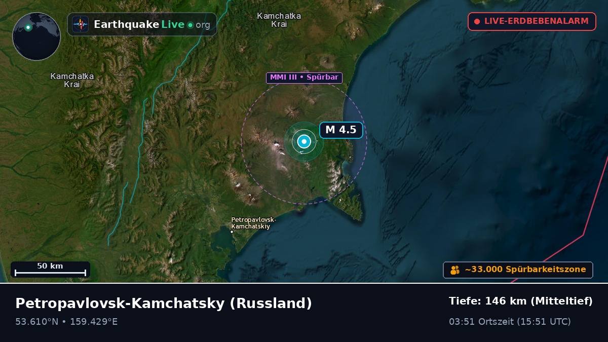Kamchatka, Russland