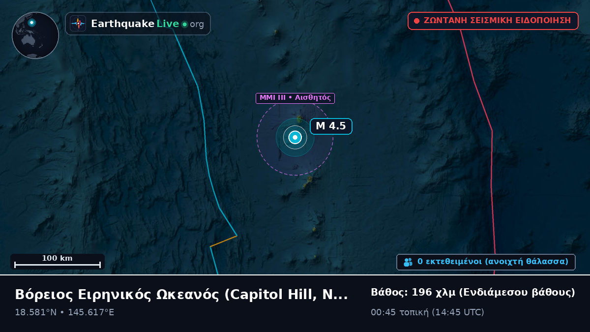 Βόρειος Ειρηνικός Ωκεανός (Northern Mariana Islands)