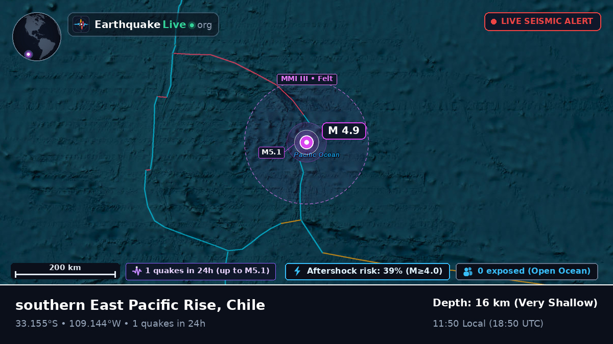 South Pacific Ocean (Chile)