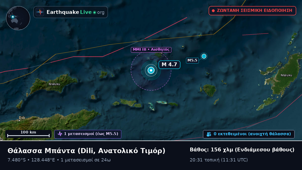 Θάλασσα Μπάντα (Ανατολικό Τιμόρ)