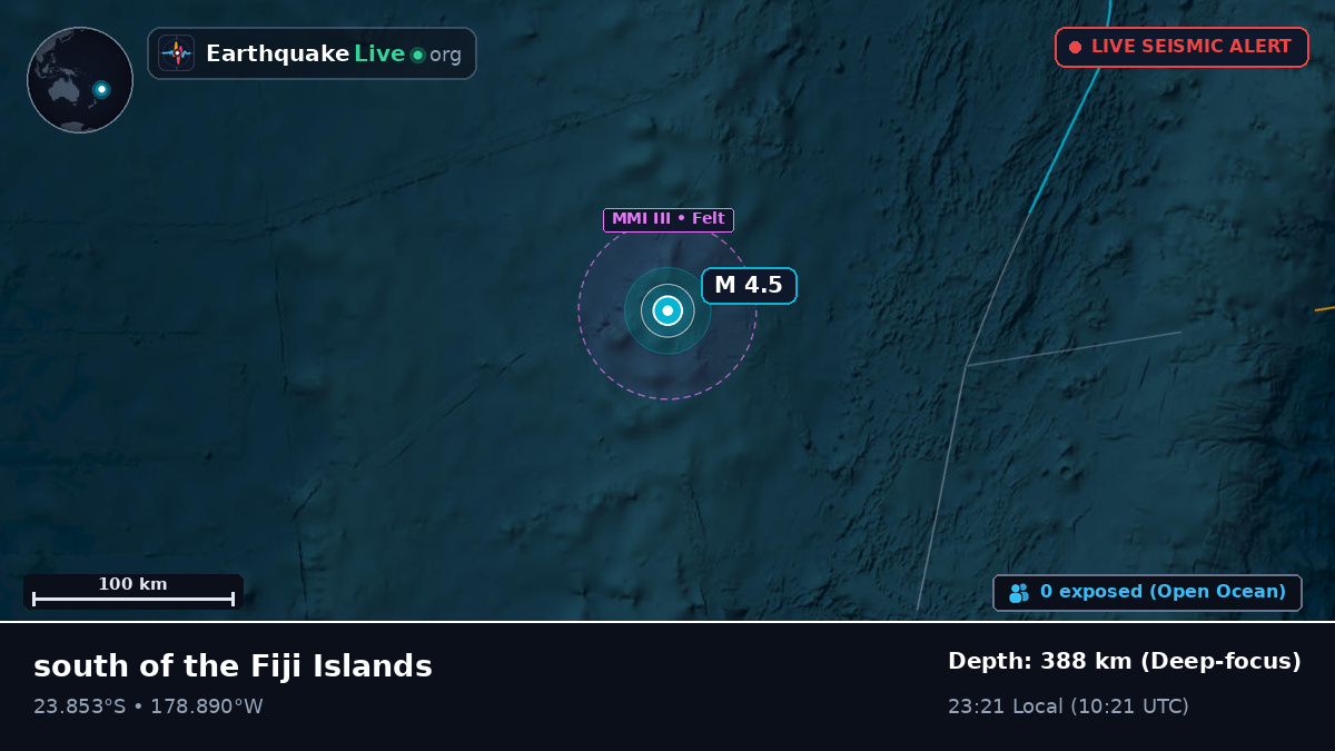 South Pacific Ocean (Tonga)