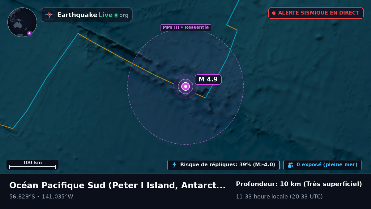 Océan Pacifique Sud (Antarctica)