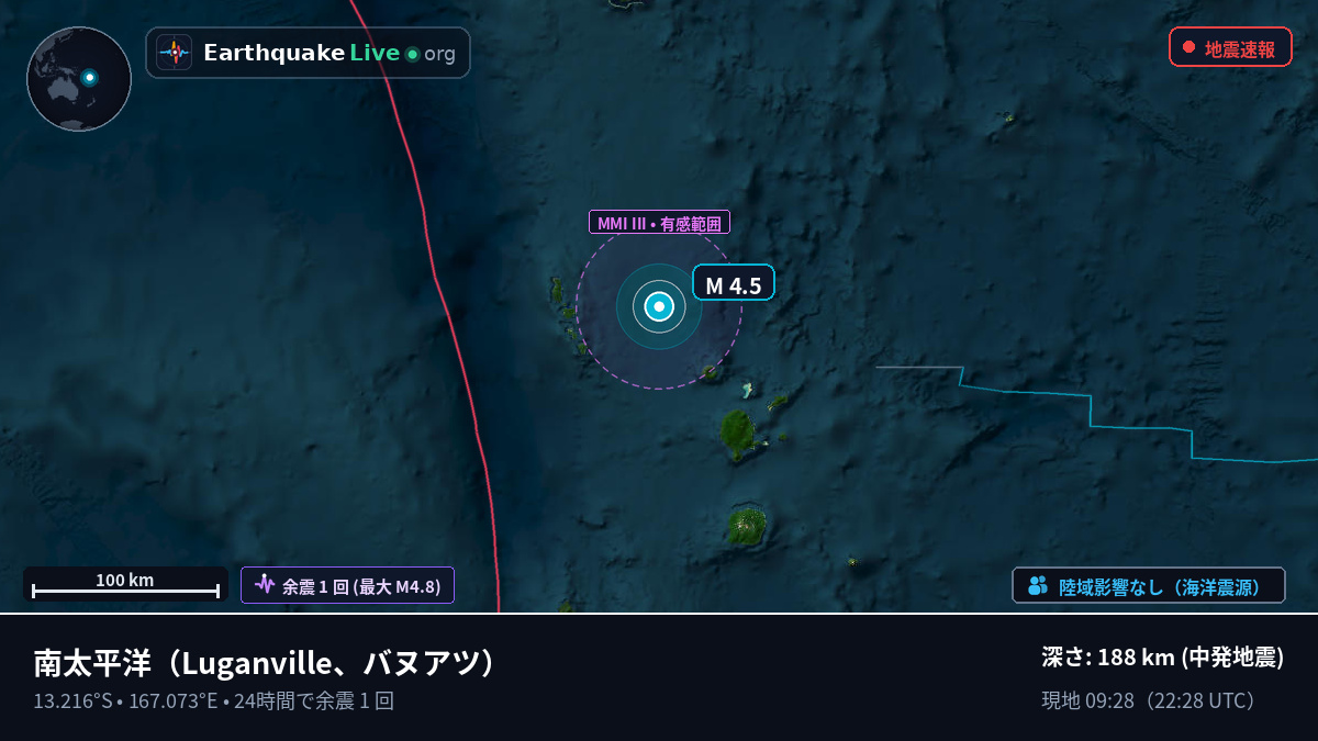 南太平洋 (バヌアツ)