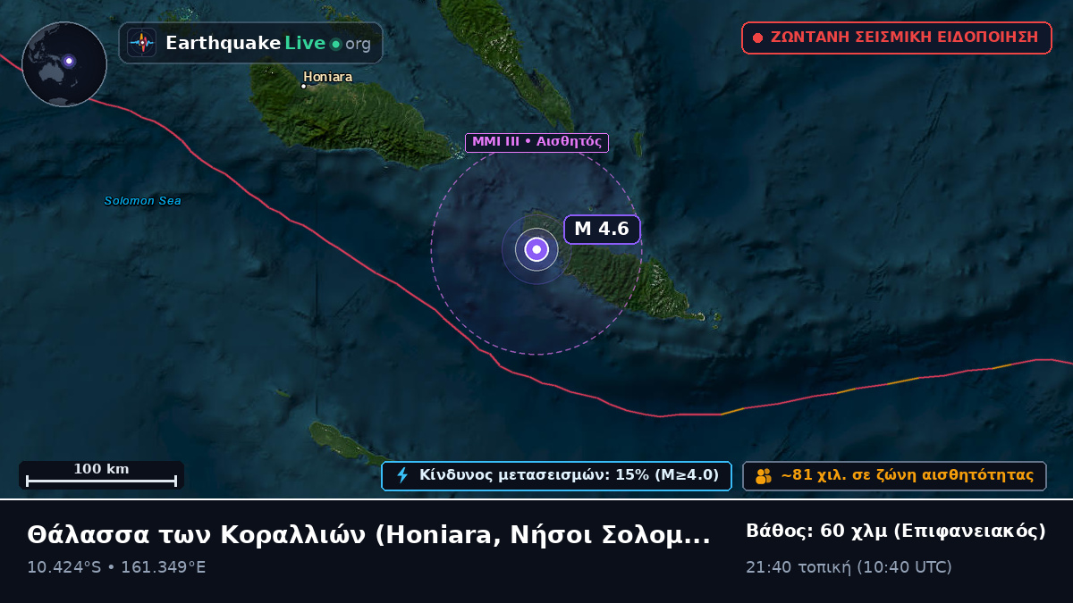 Θάλασσα των Κοραλλιών (Νήσοι Σολομώντα)