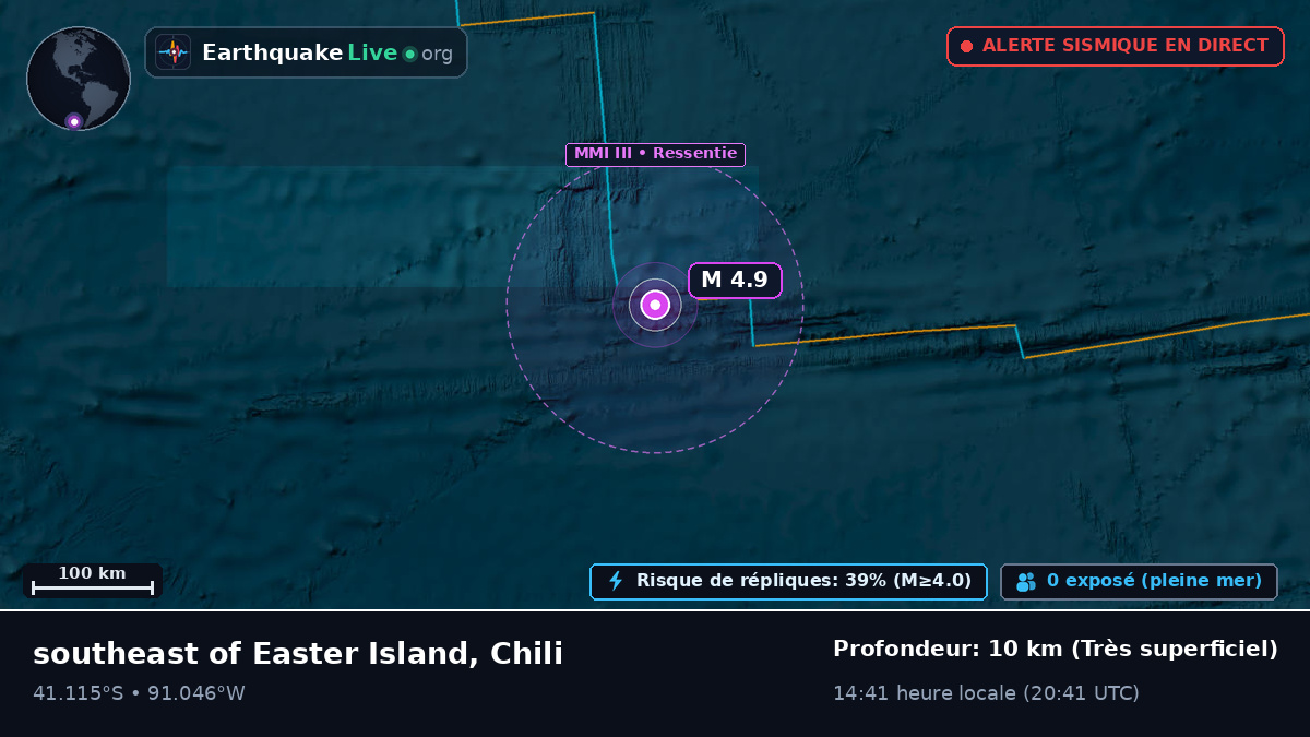 Océan Pacifique Sud (Chili)