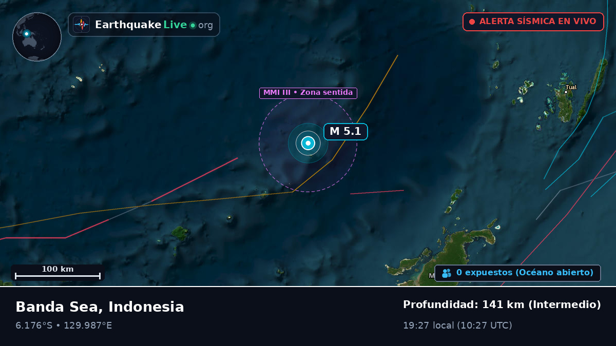 Mar de Banda (Indonesia)