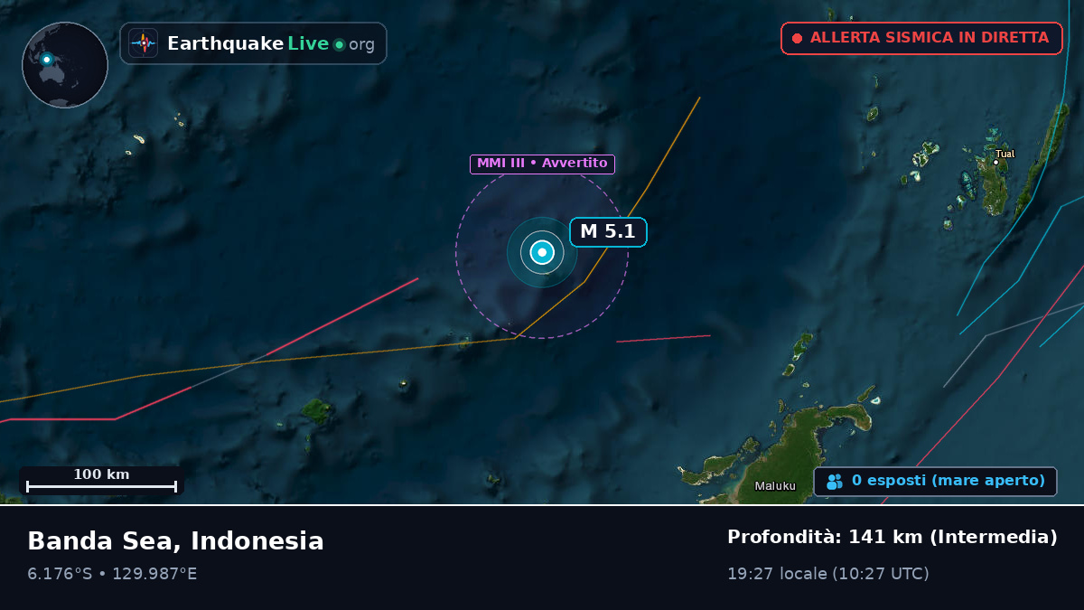 Mare di Banda (Indonesia)