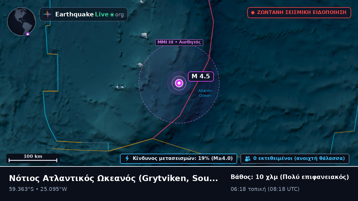 Νότιος Ατλαντικός Ωκεανός (South Georgia and the Islands)