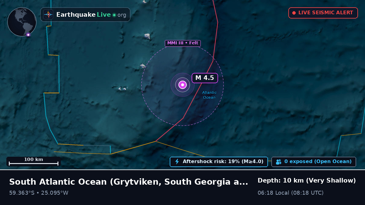 South Atlantic Ocean (South Georgia and the Islands)