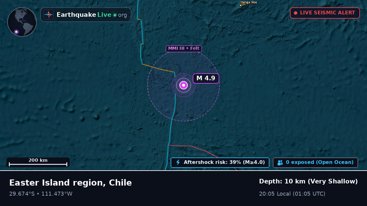 South Pacific Ocean (Chile)