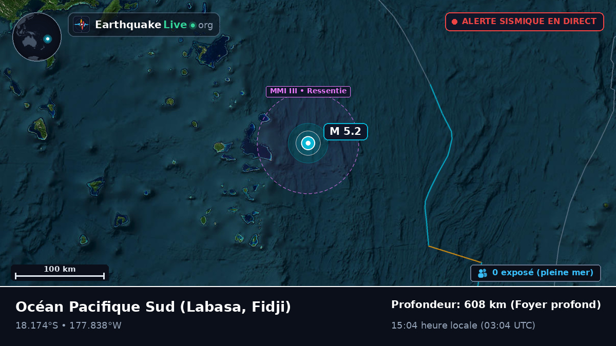 Océan Pacifique Sud (Fidji)