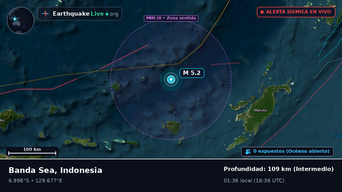 Mar de Banda (Indonesia)