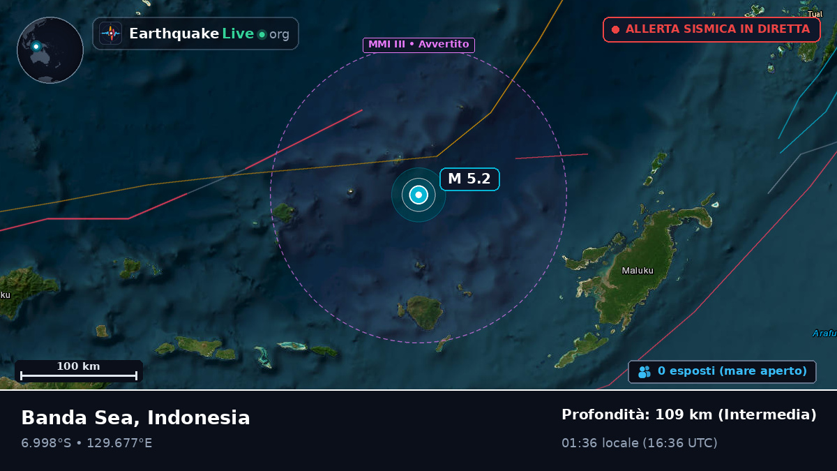 Mare di Banda (Indonesia)
