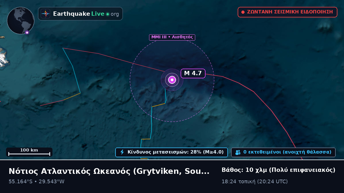 Νότιος Ατλαντικός Ωκεανός (South Georgia and the Islands)