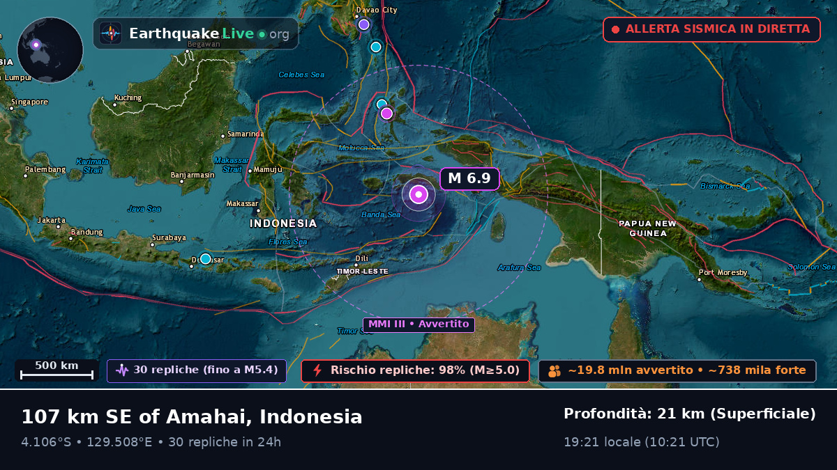 Mare di Banda (Indonesia)