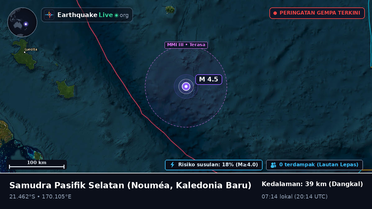 Samudra Pasifik Selatan (Kaledonia Baru)