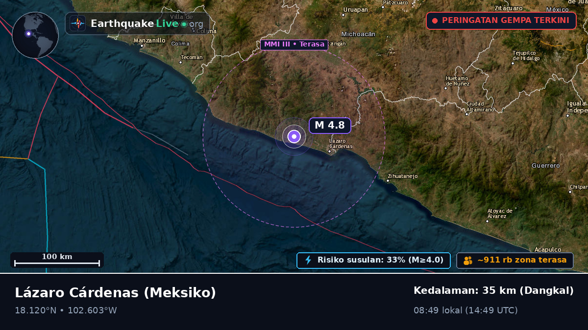 Michoacán, Meksiko
