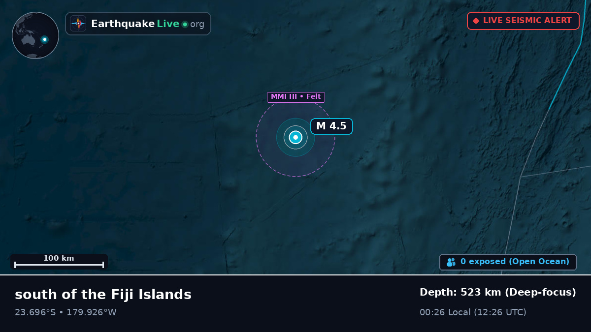 South Pacific Ocean (Tonga)