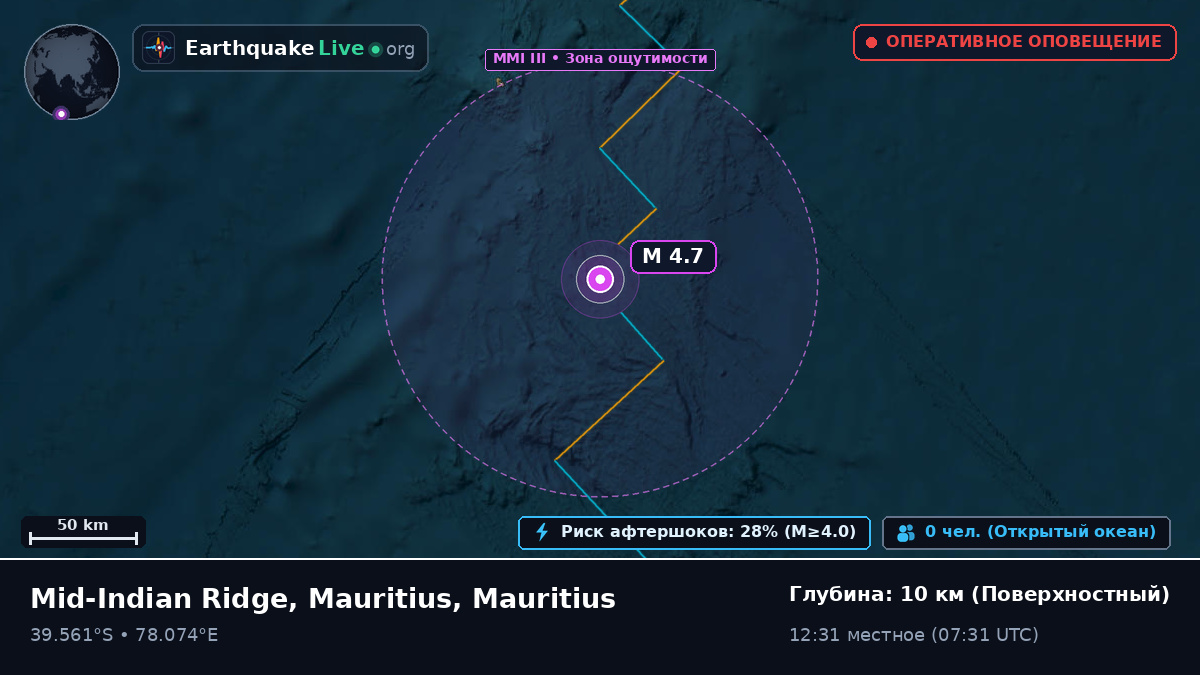 Индийский океан (Mauritius)