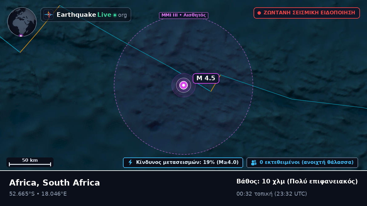 Νότιος Ατλαντικός Ωκεανός (South Africa)