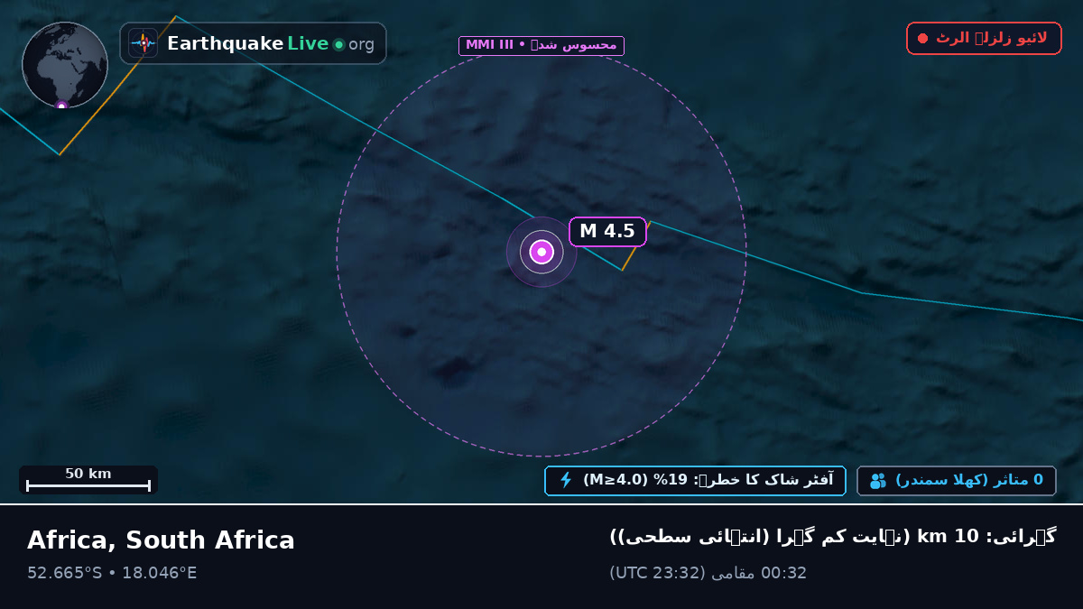 جنوبی بحر اوقیانوس (South Africa)