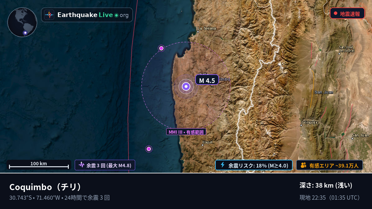 Coquimbo, チリ
