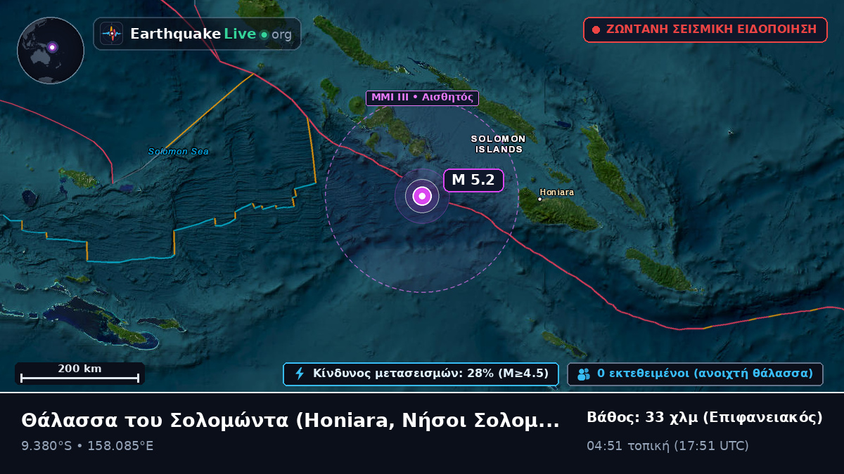 Θάλασσα του Σολομώντα (Νήσοι Σολομώντα)