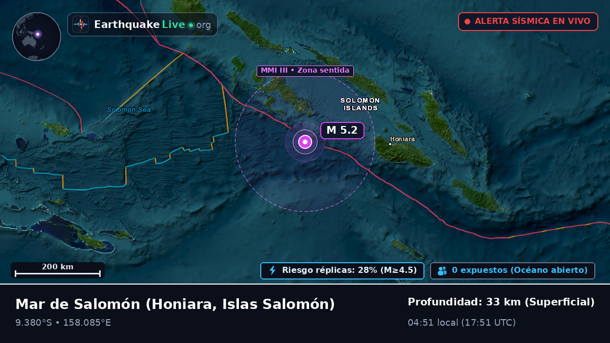 Mar de Salomón (Islas Salomón)