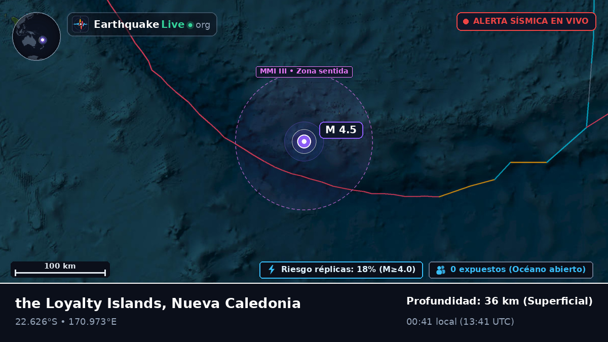 Océano Pacífico Sur (Nueva Caledonia)