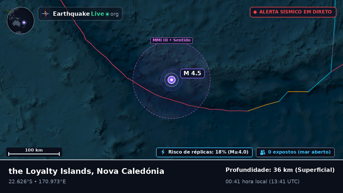 Oceano Pacífico Sul (Nova Caledónia)