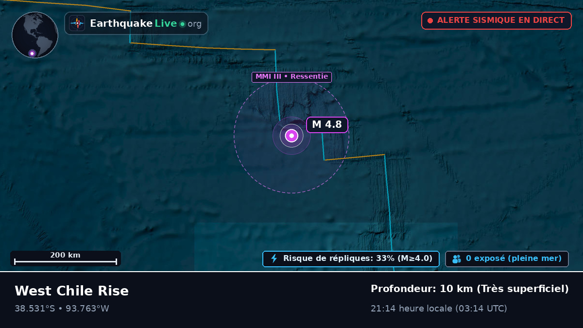 Océan Pacifique Sud (Chili)