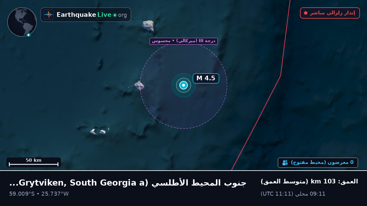 جنوب المحيط الأطلسي (South Georgia and the Islands)