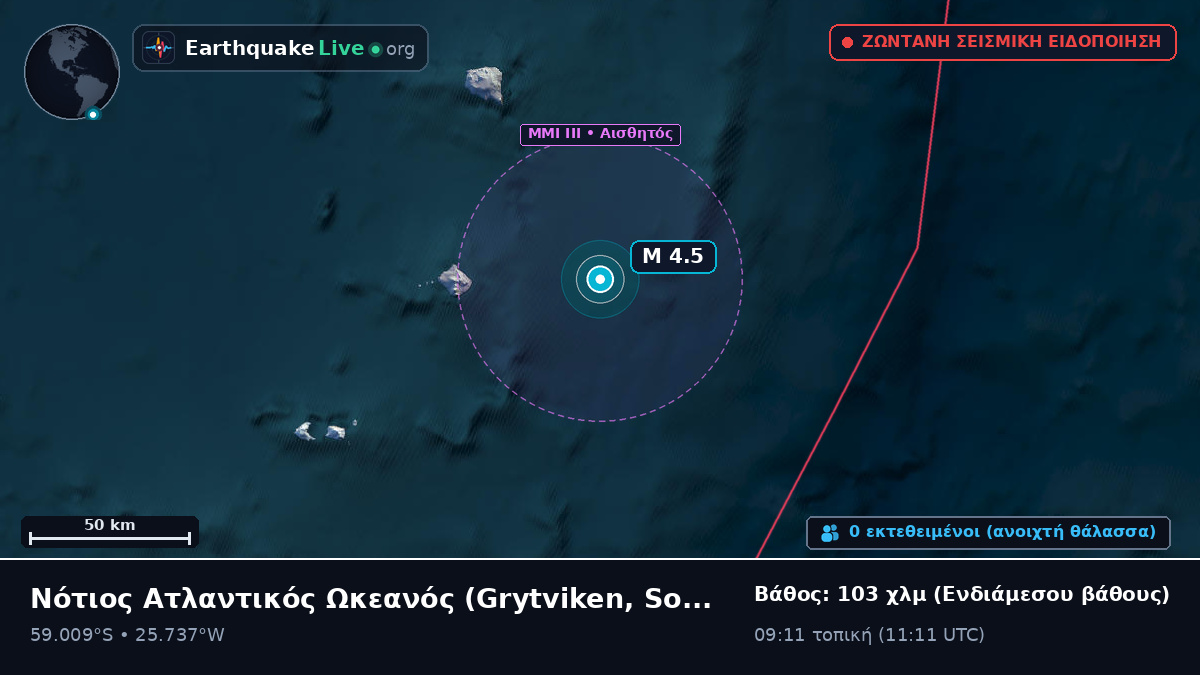 Νότιος Ατλαντικός Ωκεανός (South Georgia and the Islands)