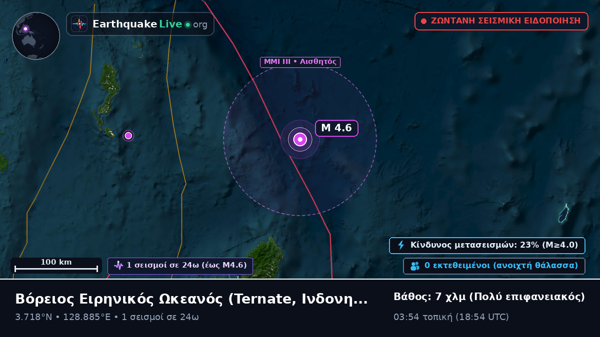 Βόρειος Ειρηνικός Ωκεανός (Ινδονησία)