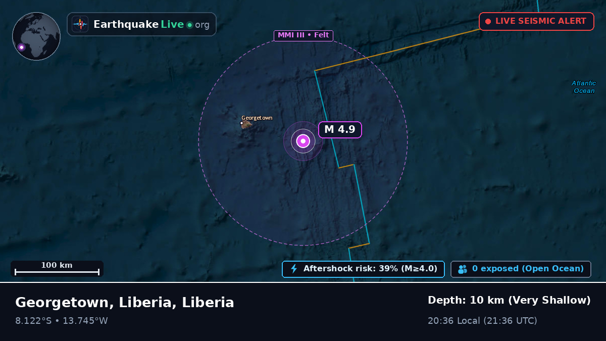 South Atlantic Ocean (Liberia)