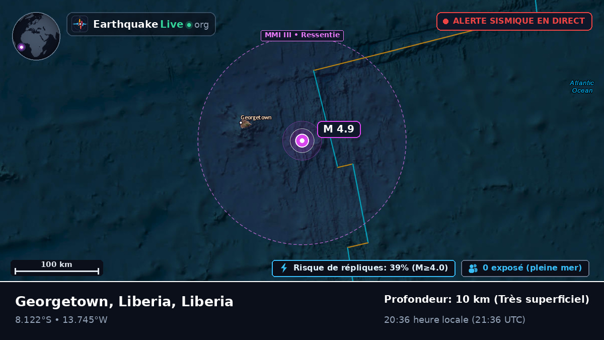 Océan Atlantique Sud (Liberia)