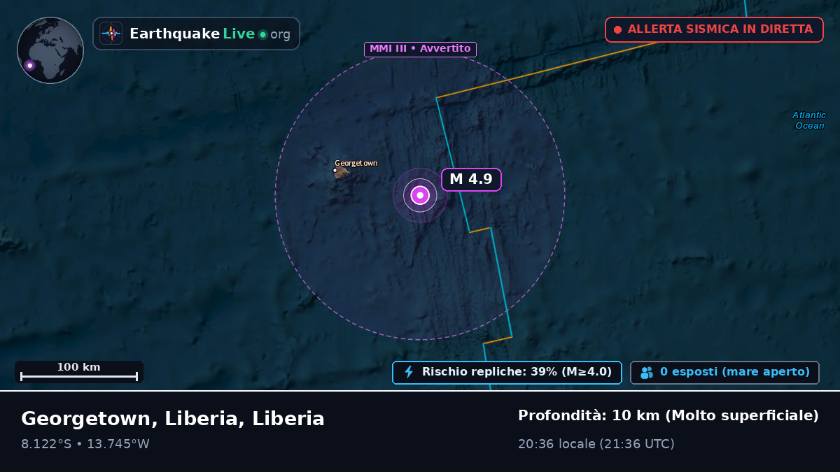 Oceano Atlantico meridionale (Liberia)